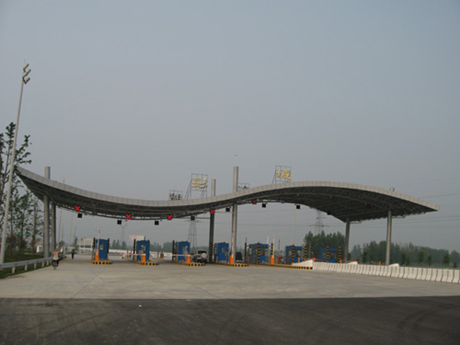 台州收费站网架